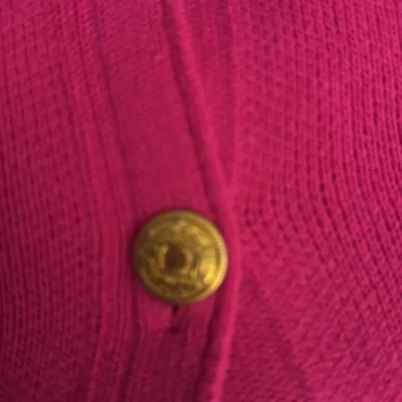 Zara Hot Pink short sleeve sweater - Picture 2 of 3